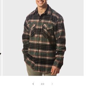 Vermont Flannel Co Men’s Classic Flannel Shirt- Earth